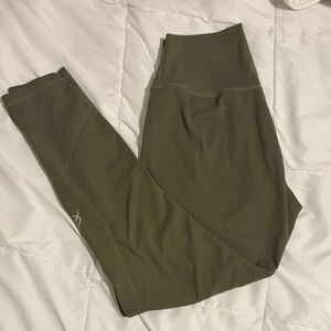 P’tula olive Green Leggings